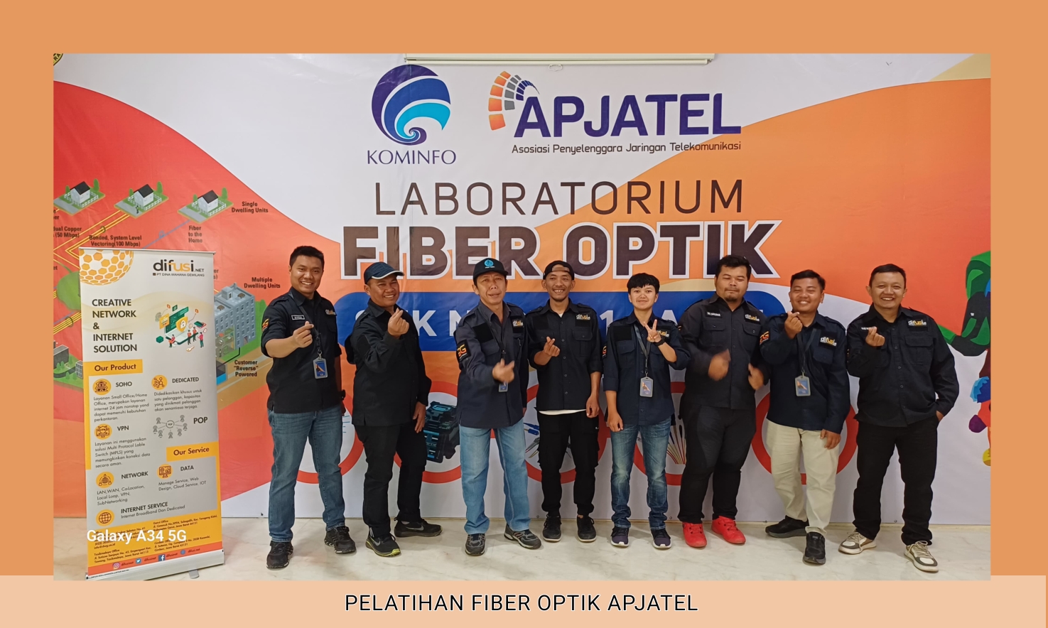 pelatihan FO smkn 2 tasik